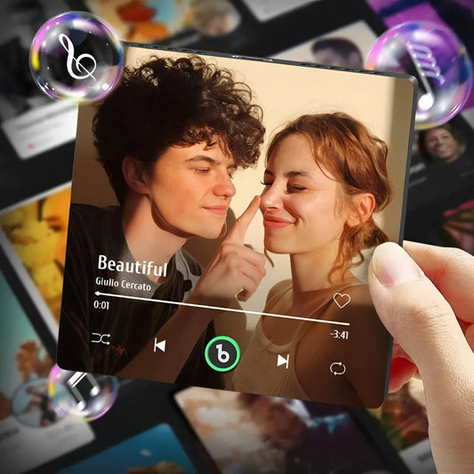 Fotoğraflı Müzik Mıknatısı